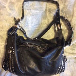 B Makowsky leather bag